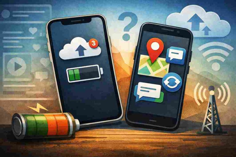 Apps Run in the Background