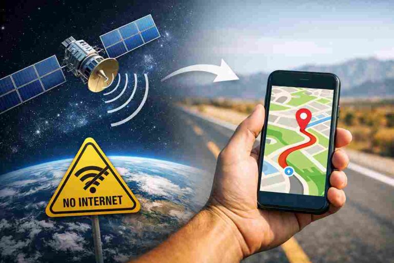 GPS Work Without Internet