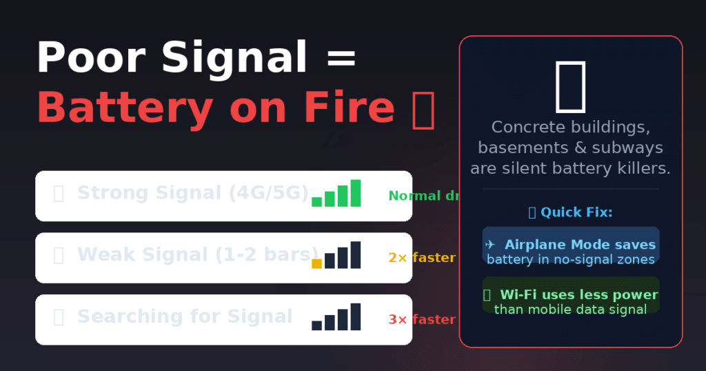 Why Phone Battery Drains Fast