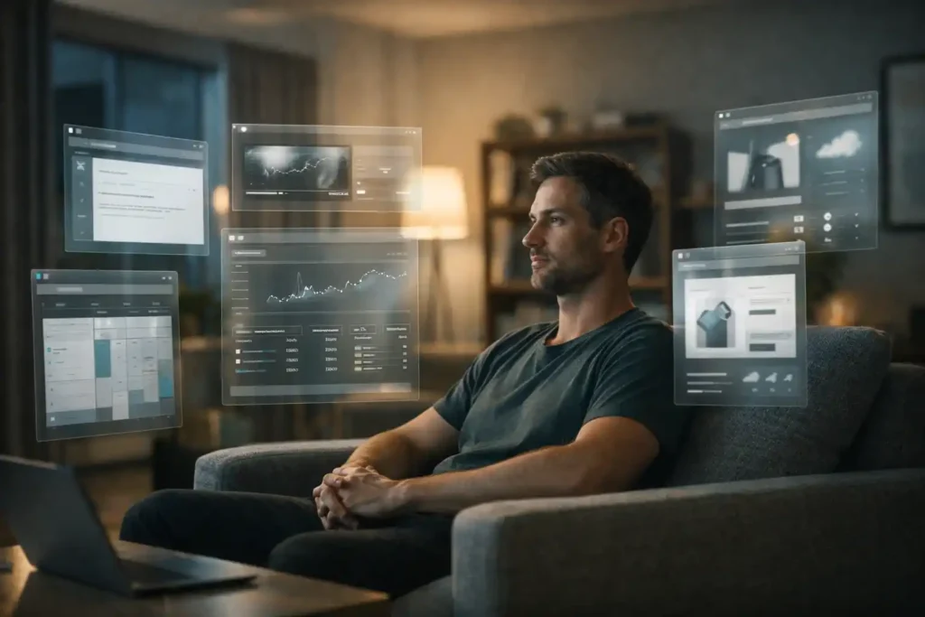 AI agent interacting with websites automatically