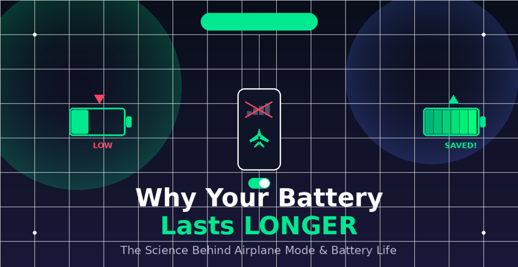 Why Does Airplane Mode Save Battery?