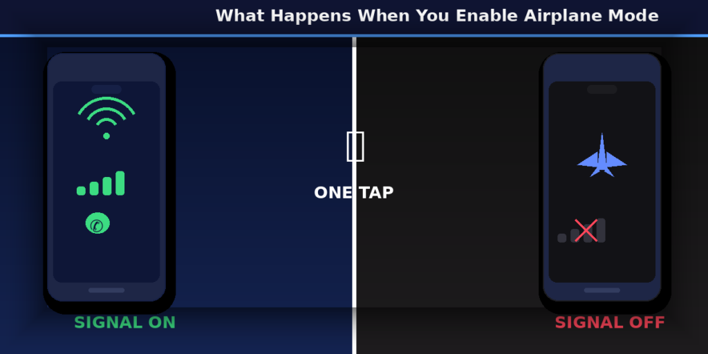 Why Does Airplane Mode Turn Off Signal? (Simple Explanation)