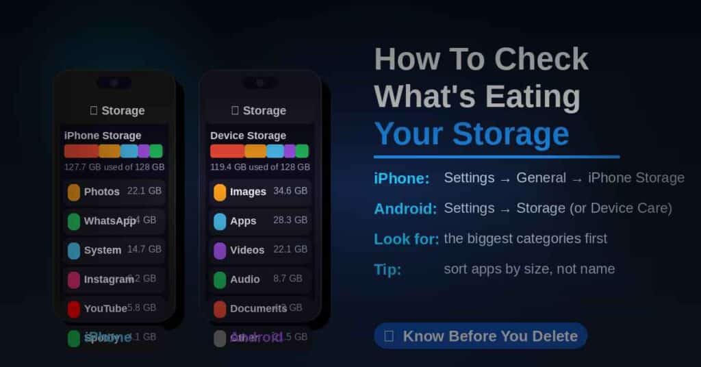 Why Does My Phone Storage Fill Up So Fast