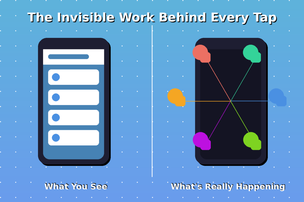 Why Apps Run in the Background