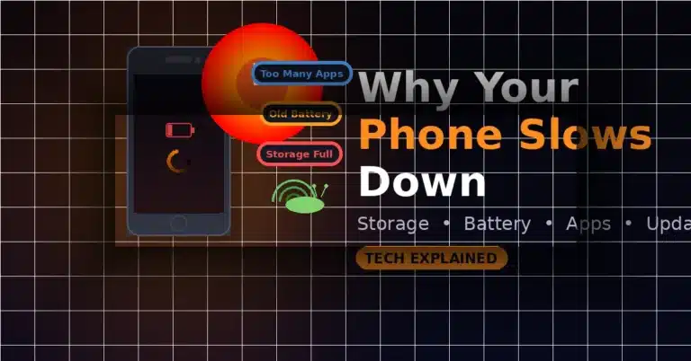 Why Phones Slow Down Over Time — The Real Reasons Nobody Tells You